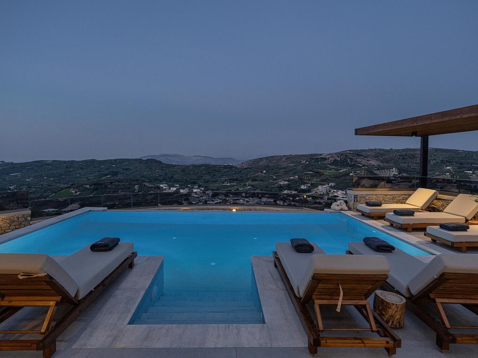 Villa Amavi - Private Heated Pool Kato Asites Luaran gambar